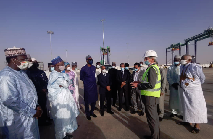 Visite d'une délégation de hauts responsables maliens au Port Autonome de Nouakchott