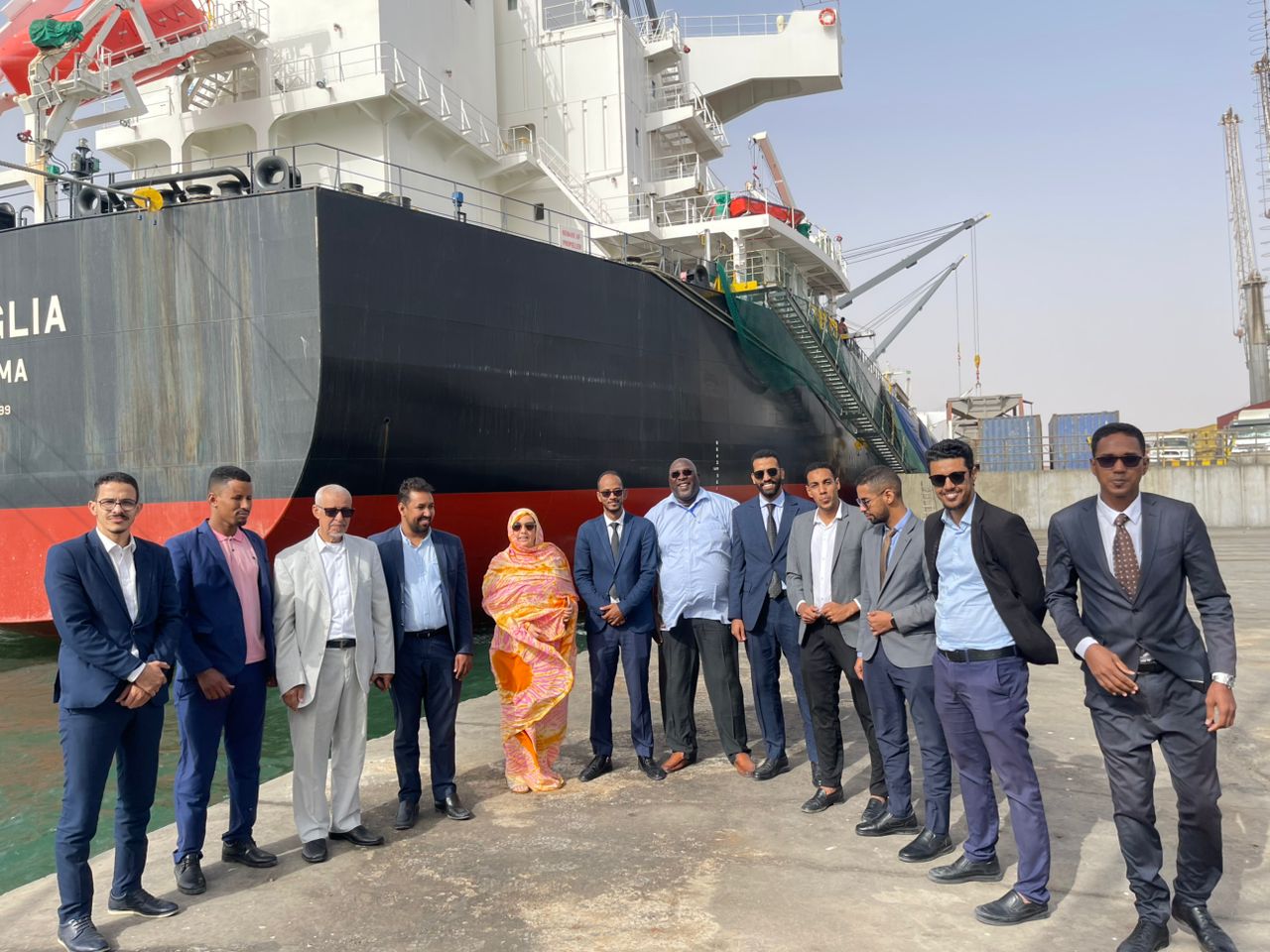 ميناء نواكشوط المستقل يستقبل طلاب المدرسة الوطنية للإدارة