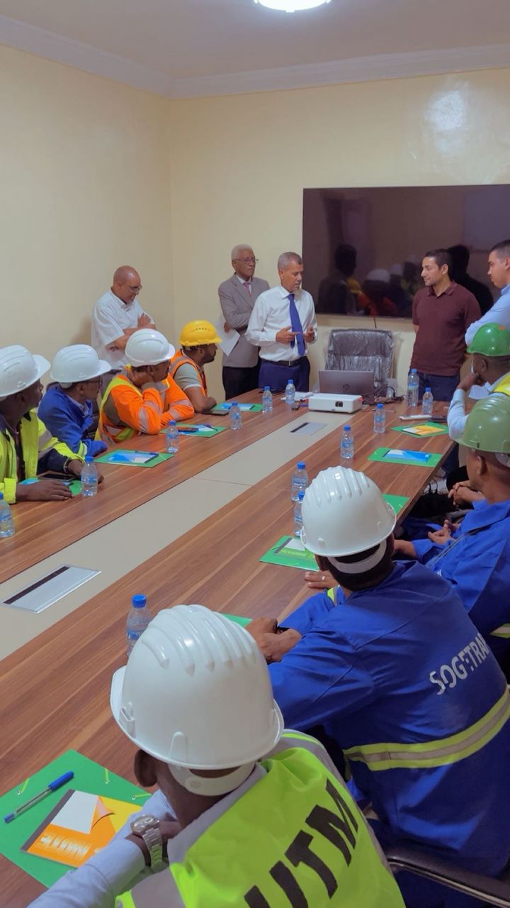 SOGETRAP is continuing its training program for dock workers.